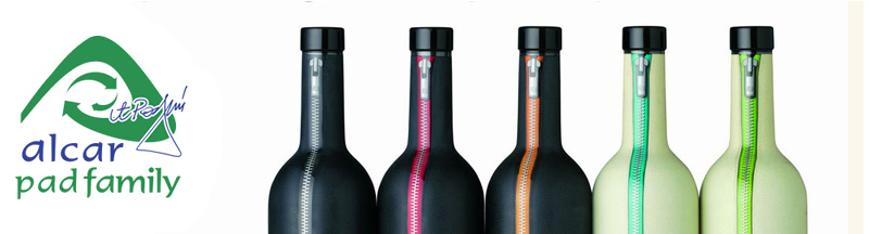 Alcarpad Tehnici de palisaj, Recipienti din sticla, sisteme de paletare